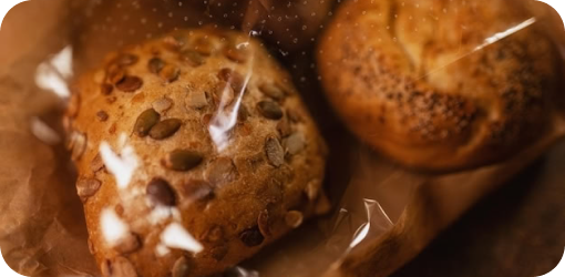 Свежая выпечка в упаковке